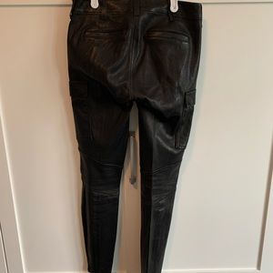 JBrand leather pants size 26